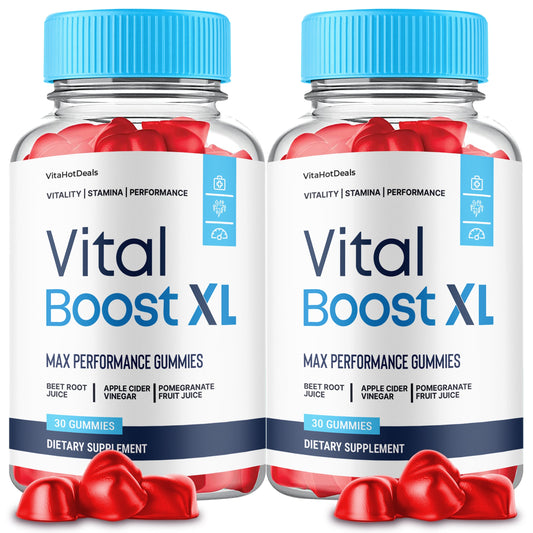 Vital Boost XL Gummies (2 Pack) | Daily Formula