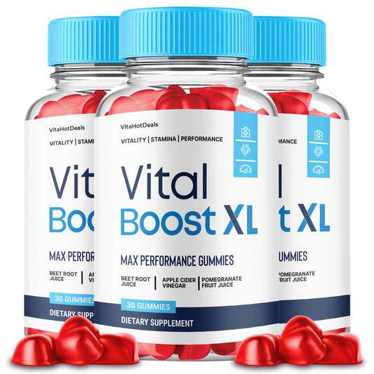 Vital Boost XL Gummies (3 Pack)
