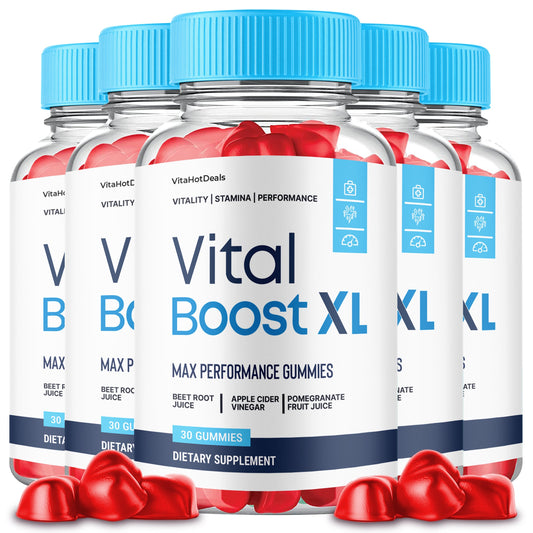 Vital Boost XL Gummies (5 Pack)