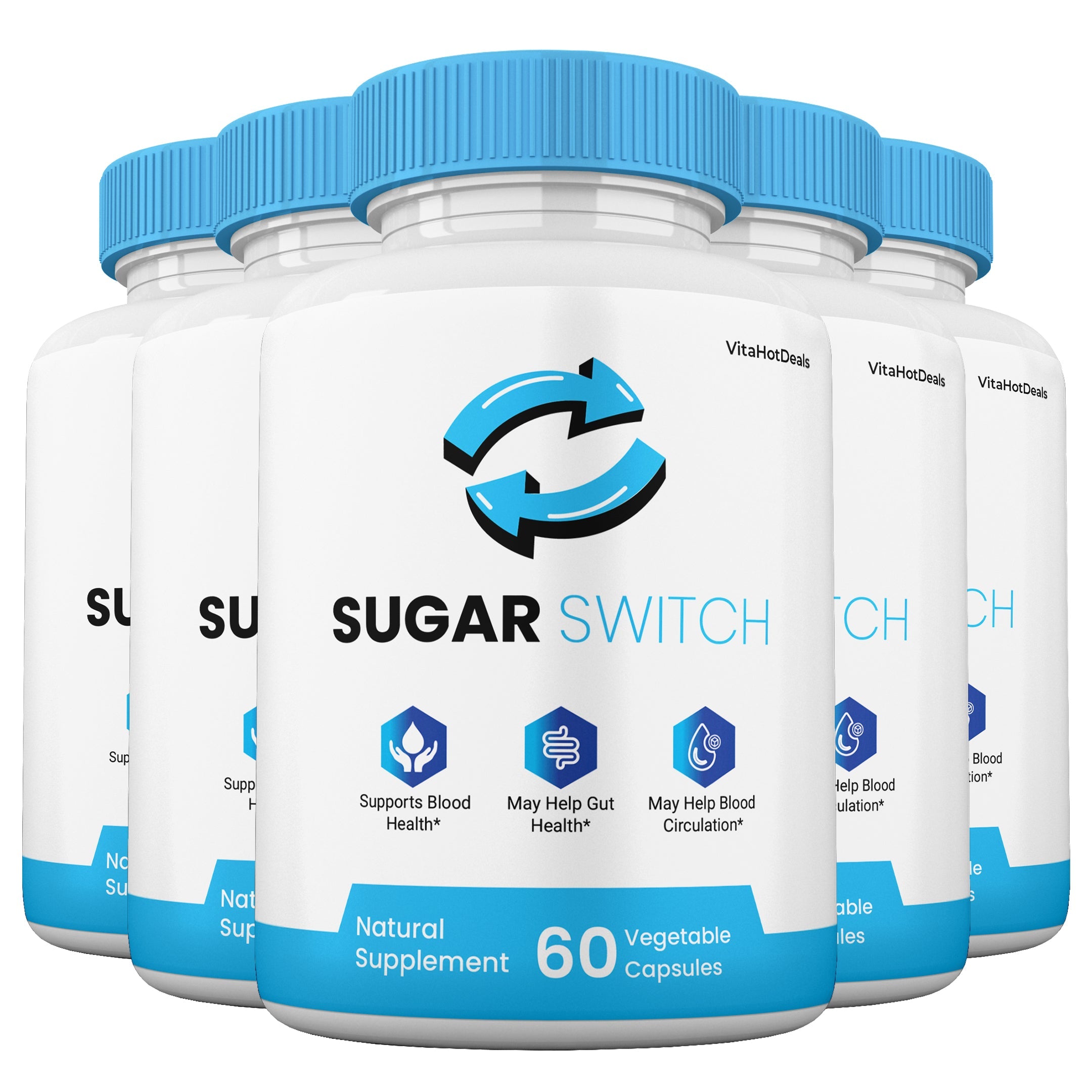 Sugar Switch Glycogen Support Capsules (5 Pack)