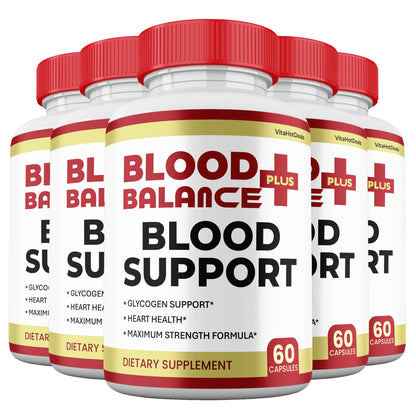Blood Balance Plus Capsules (5 Pack) | Daily Formula