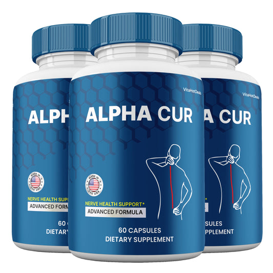 Alpha Cur Capsules (3 Pack) | Daily Formula