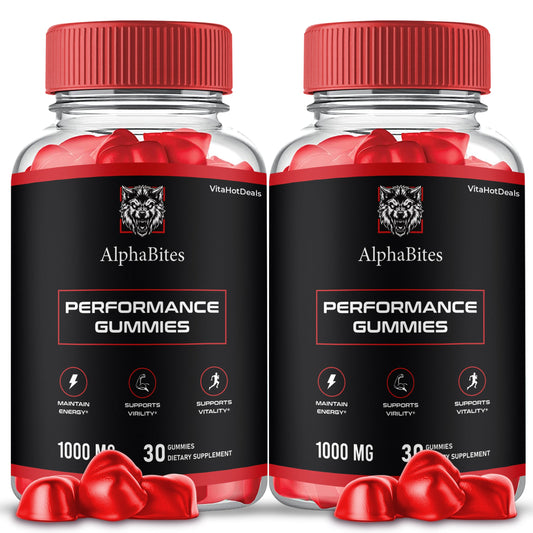 AlphaBites Male Performance Gummies (2 Pack)
