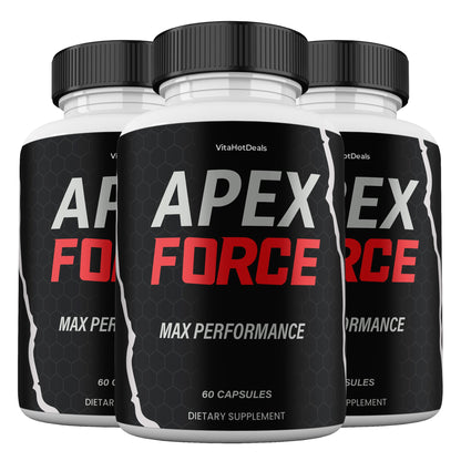 Apex Force Capsules (3 Pack) | Daily Formula