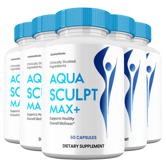 Aqua Sculpt Max+ Capsules (5 Pack) | Daily Formula