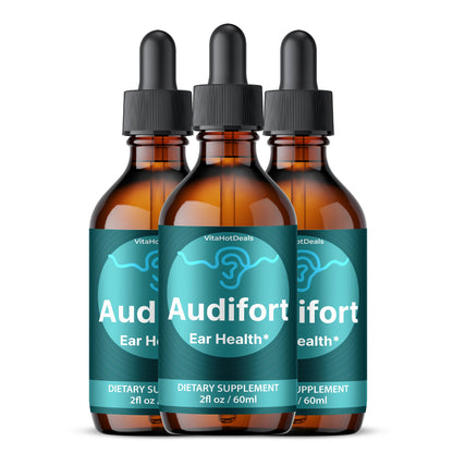 AudiFort Drops (3 Pack) | Daily Formula