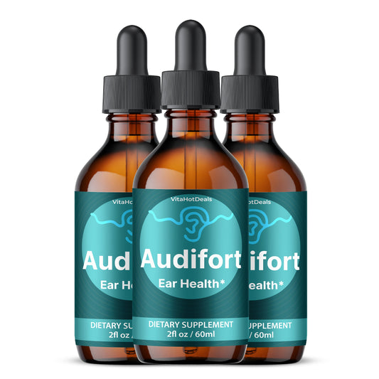 AudiFort Drops (3 Pack) | Daily Formula