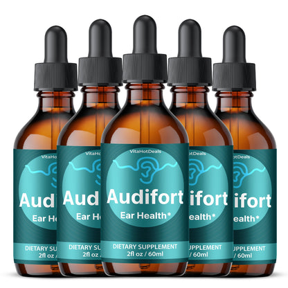 AudiFort Drops (5 Pack) | Daily Formula
