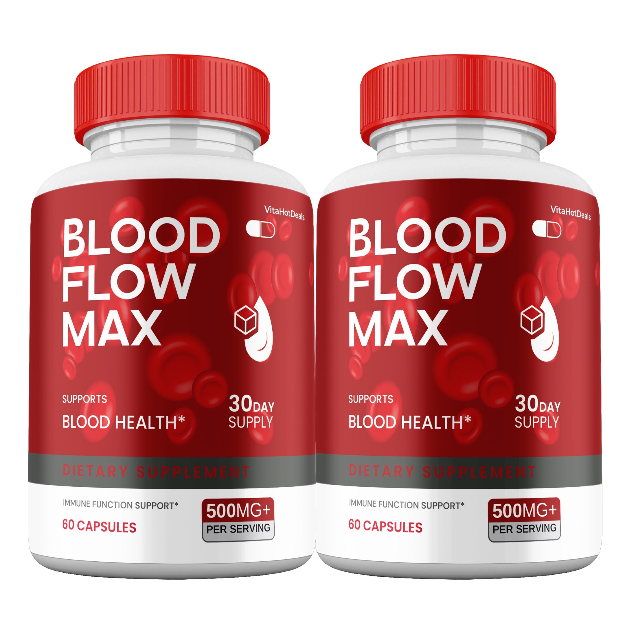 Blood Flow Max capsules (2 Pack)