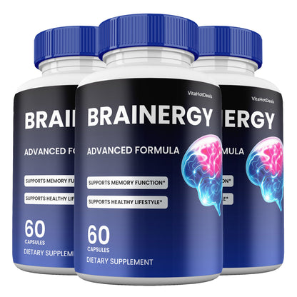 Brainergy Capsules (3 Pack) | Daily Formula