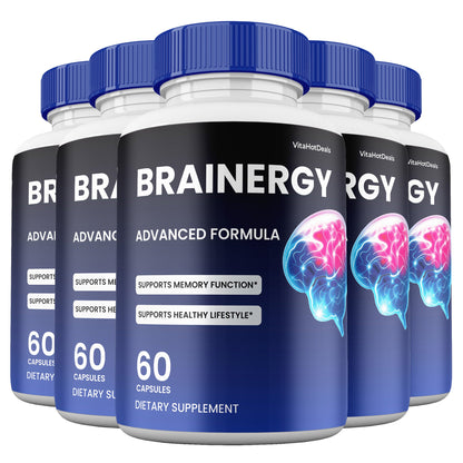 Brainergy Capsules (5 Pack) | Daily Formula