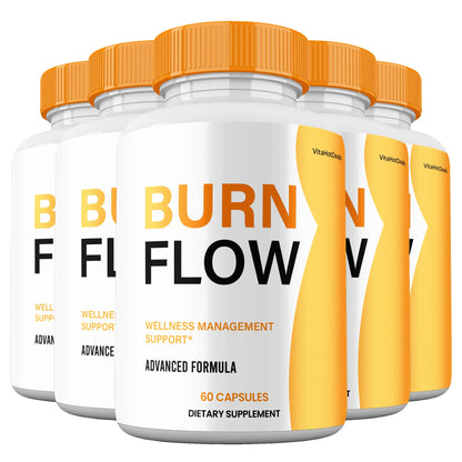 Burn Flow Capsules (5 Pack) | Daily Formula