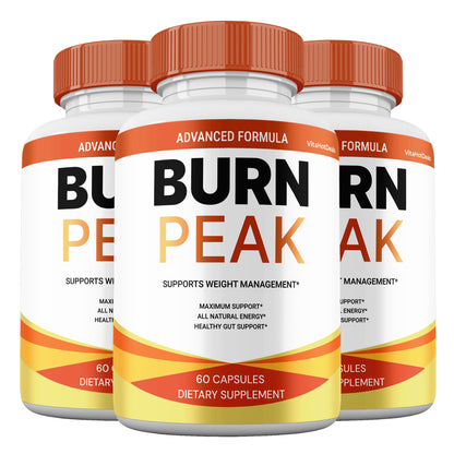 Burn Peak Capsules (3 Pack) | Daily Formula