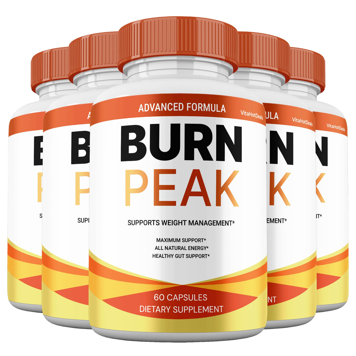 Burn Peak Capsules (5 Pack) | Daily Formula