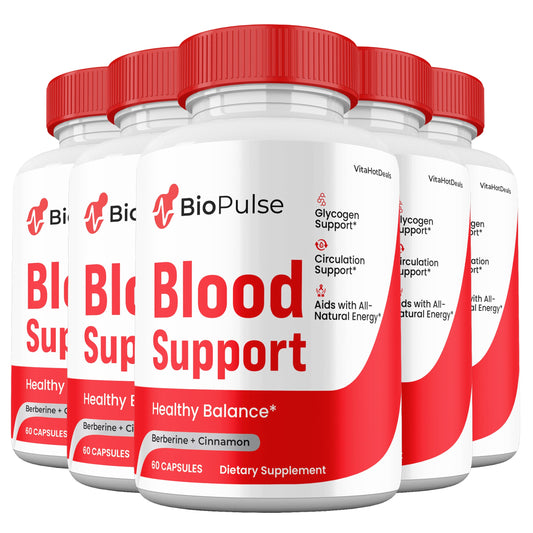 BioPulse Blood Support Capsules (5 Pack)