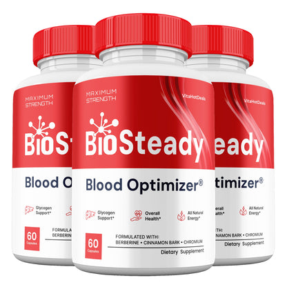 BioSteady Capsules (3 Pack) | Daily Formula