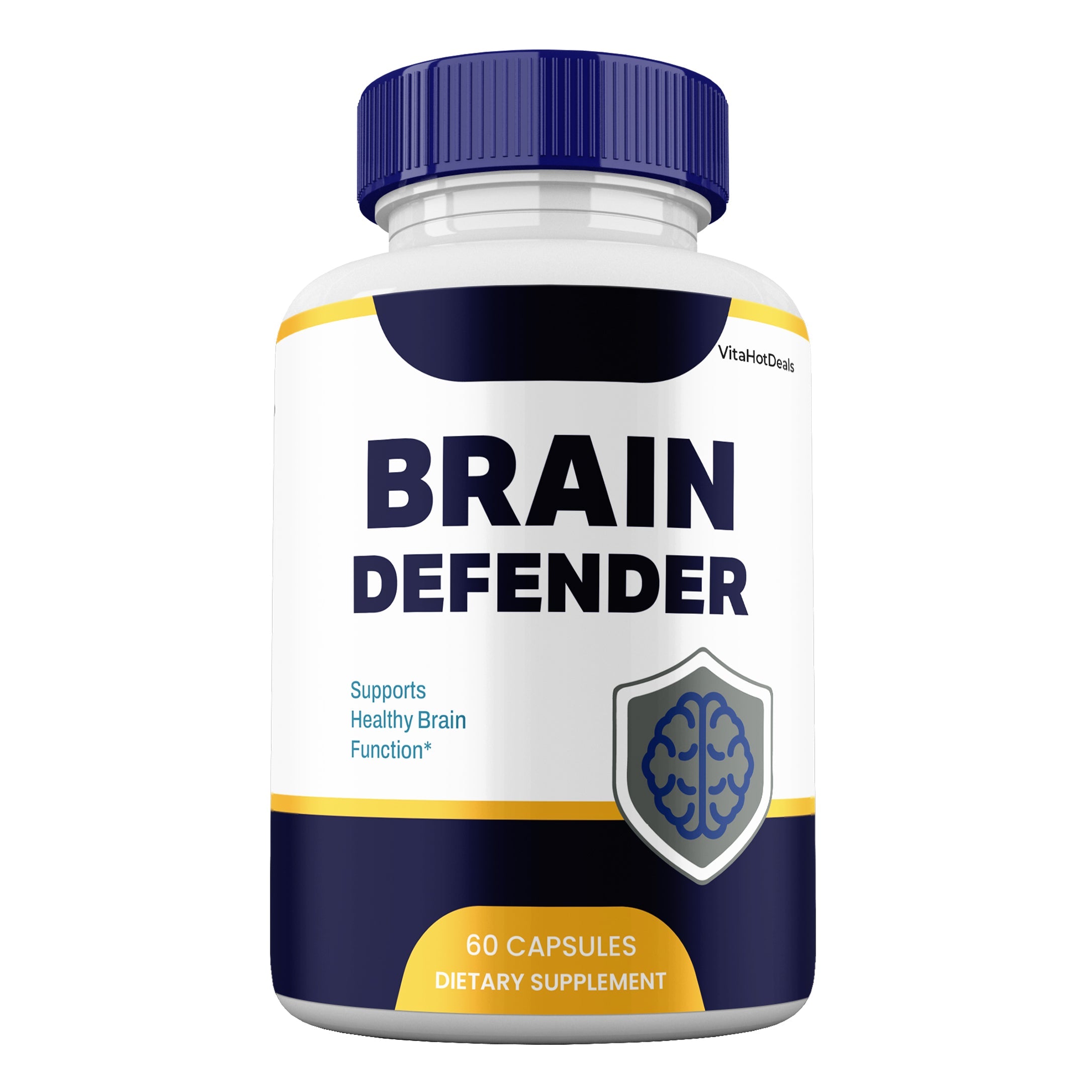 Brain Defender Supports Healthy Brain Capsules (1 Pack)