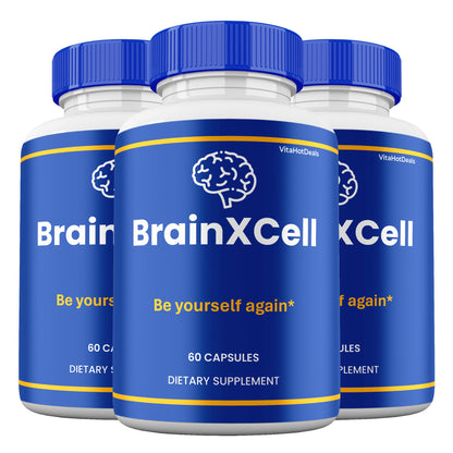 BrainXCell Capsules (3 Pack) | Daily Formula