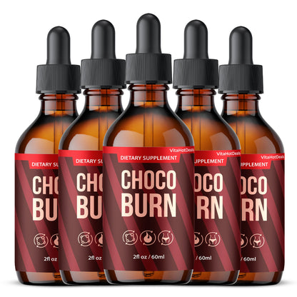 ChocoBurn Drops (5 Pack) | Daily Formula