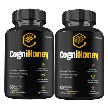 CogniHoney Capsules (2 Pack) | Daily Formula