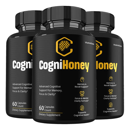 CogniHoney Capsules (3 Pack) | Daily Formula