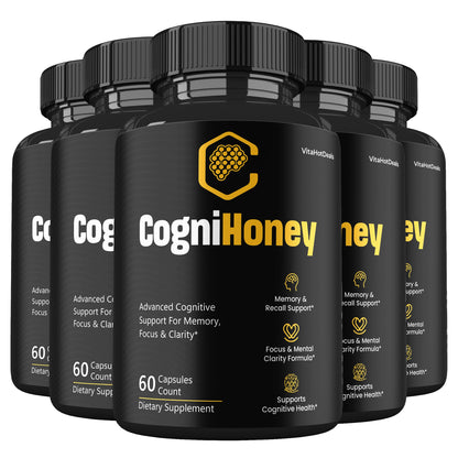 CogniHoney Capsules (5 Pack) | Daily Formula