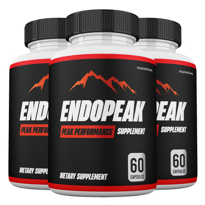Endopeak Capsules (3 Pack) | Daily Formula
