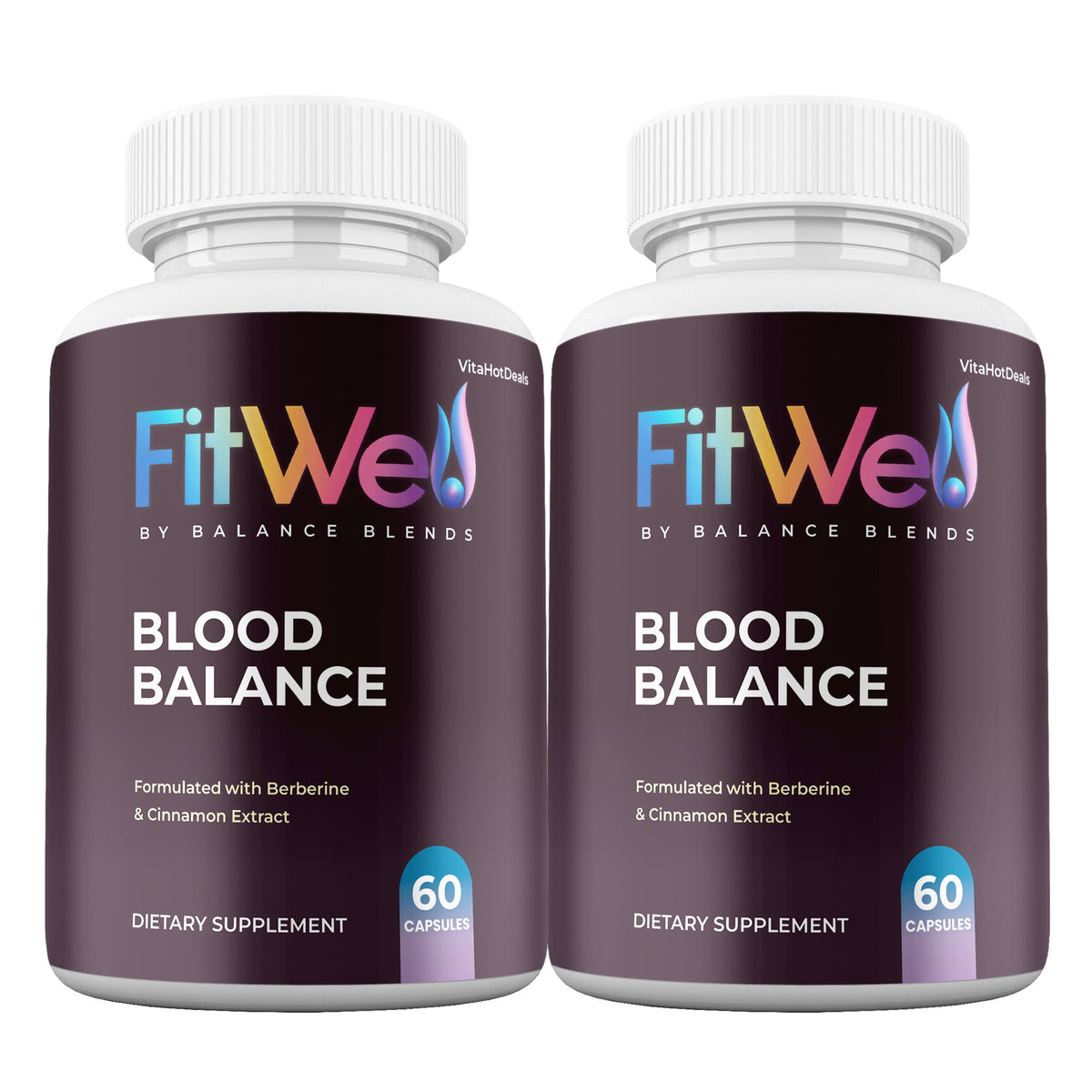 FitWell Blood Support Capsules 2 Pack daily balance support