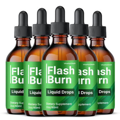 Flash Burn Drops (5 Pack) | Daily Formula