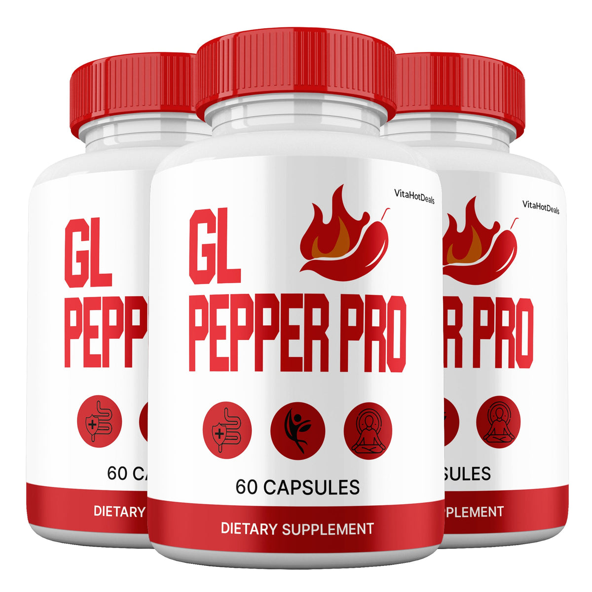 GL Pepper Pro Capsules (3 Pack) | Daily Formula