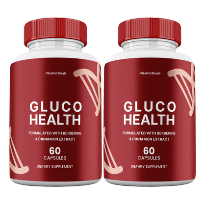 Gluco Health Capsules (2 Pack) | Daily Formula
