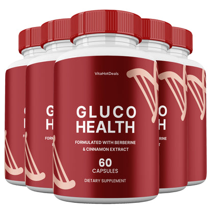 Gluco Health Capsules (5 Pack) | Daily Formula
