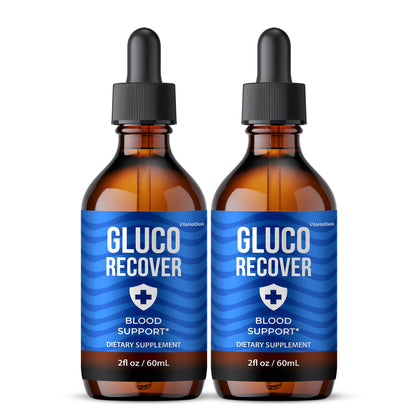 Gluco Recover Drops (2 Pack) | Daily Formula