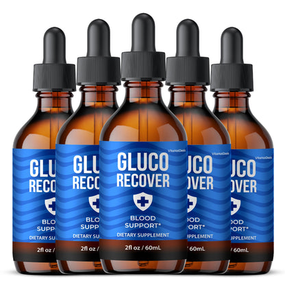 Gluco Recover Drops (5 Pack) | Daily Formula