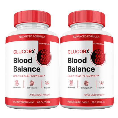 GlucoRx Capsules (2 Pack) | Daily Formula