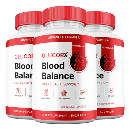 GlucoRx Capsules (3 Pack) | Daily Formula