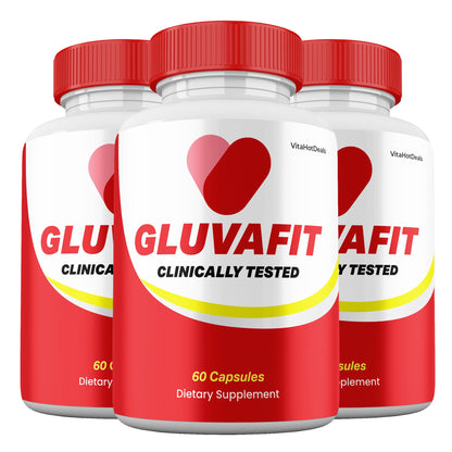 Gluvafit Capsules (3 Pack) | Daily Formula