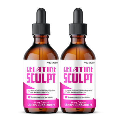 Gelatine Sculpt Drops (2 Pack) | Daily Formula