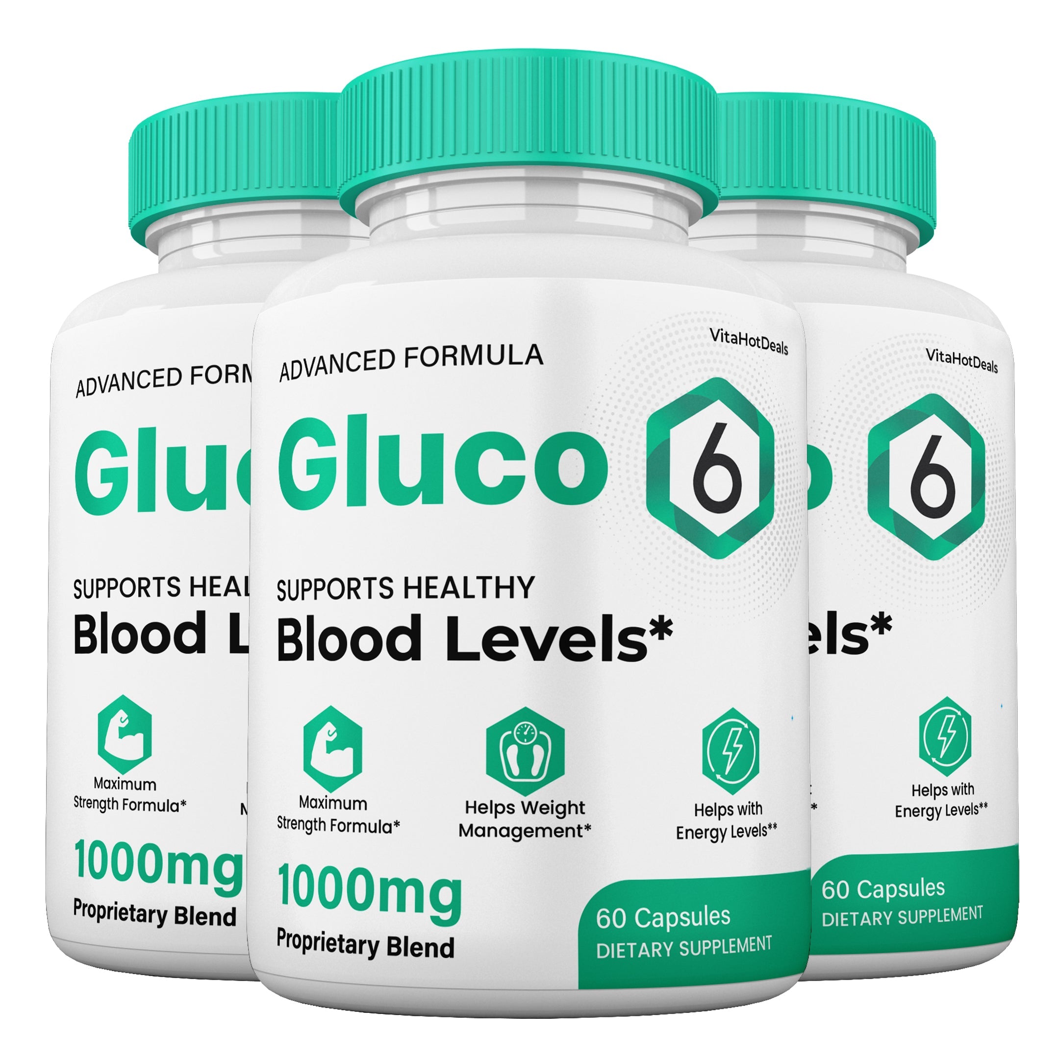 Gluco 6 Capsules (3 Pack)