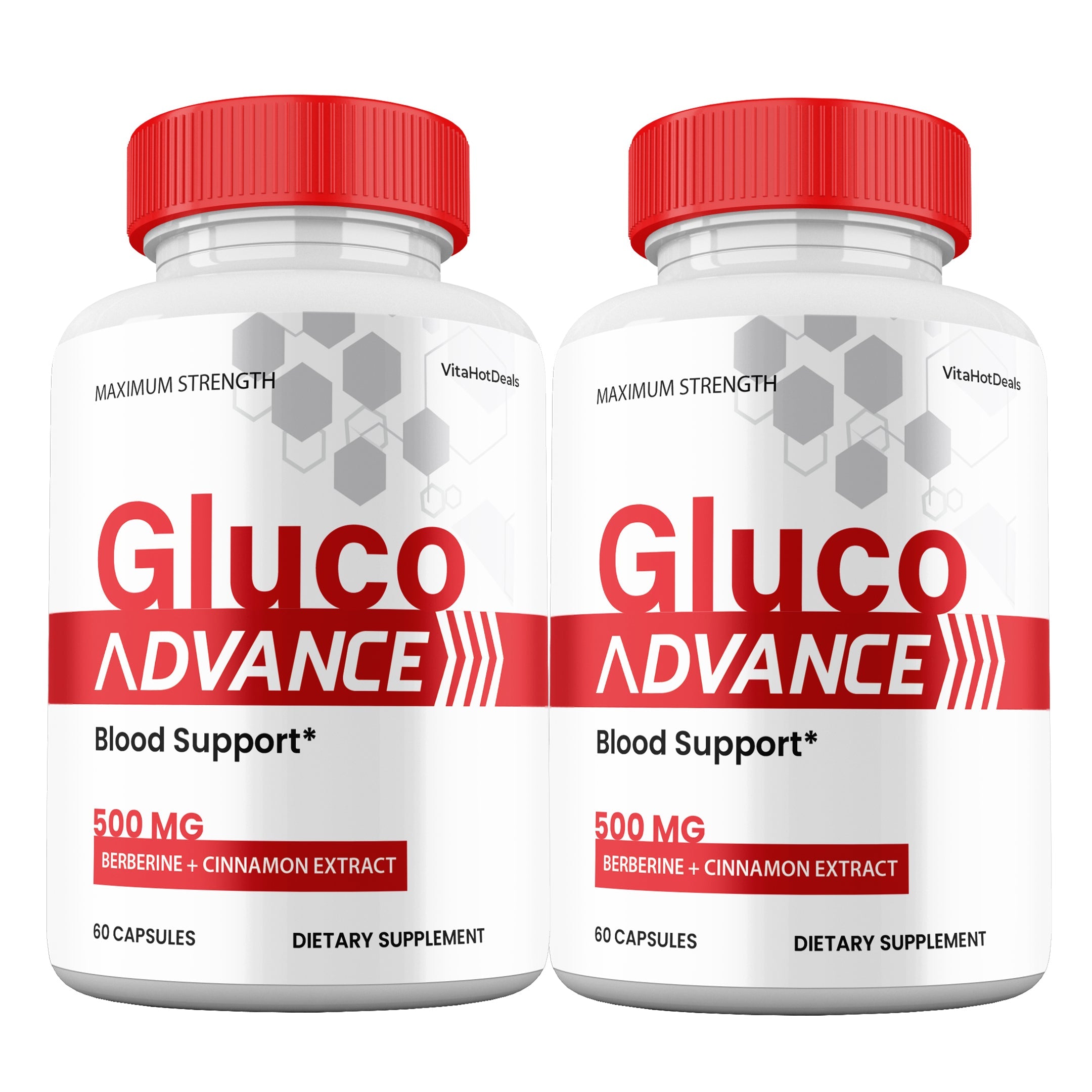 Gluco Advance Blood Support Capsules (2 Pack)