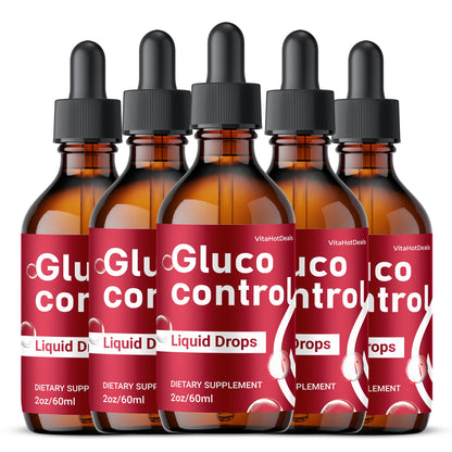 Gluco Control Drops (5 Pack) | Daily Formula