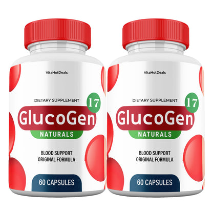 GlucoGen 17 Capsules (2 Pack) | Daily Formula