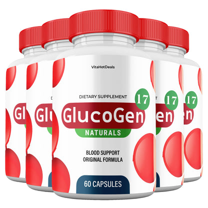 GlucoGen 17 Capsules (5 Pack) | Daily Formula