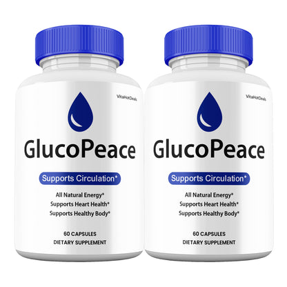 Gluco Peace Capsules (2 Pack) | Daily Formula