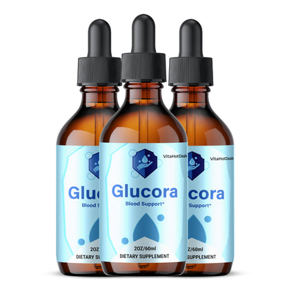 Glucora Drops (3 Pack) | Daily Formula
