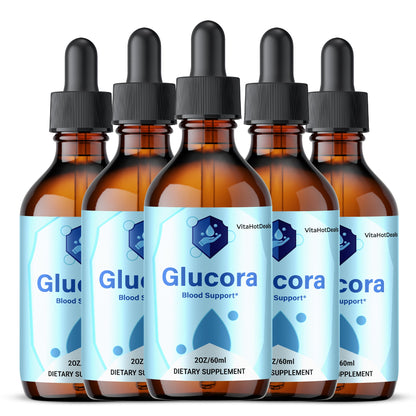Glucora Drops (5 Pack) | Daily Formula