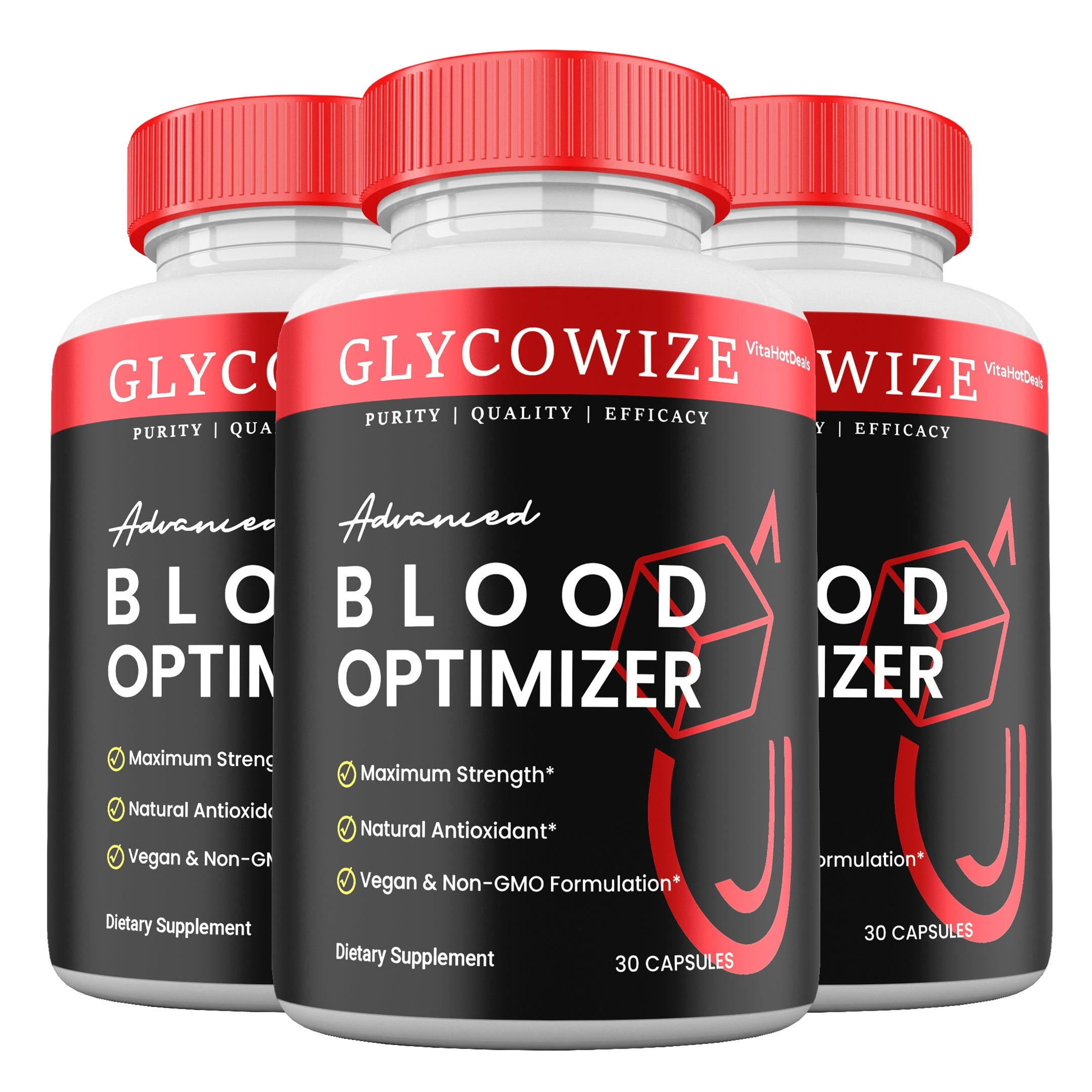 Glycowize Blood Optimizer capsules (3 Pack)