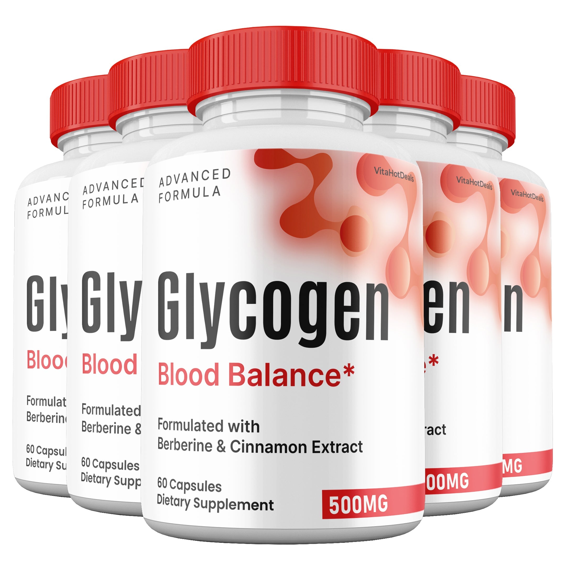 Glycogen Blood Balance capsules (5 Pack)