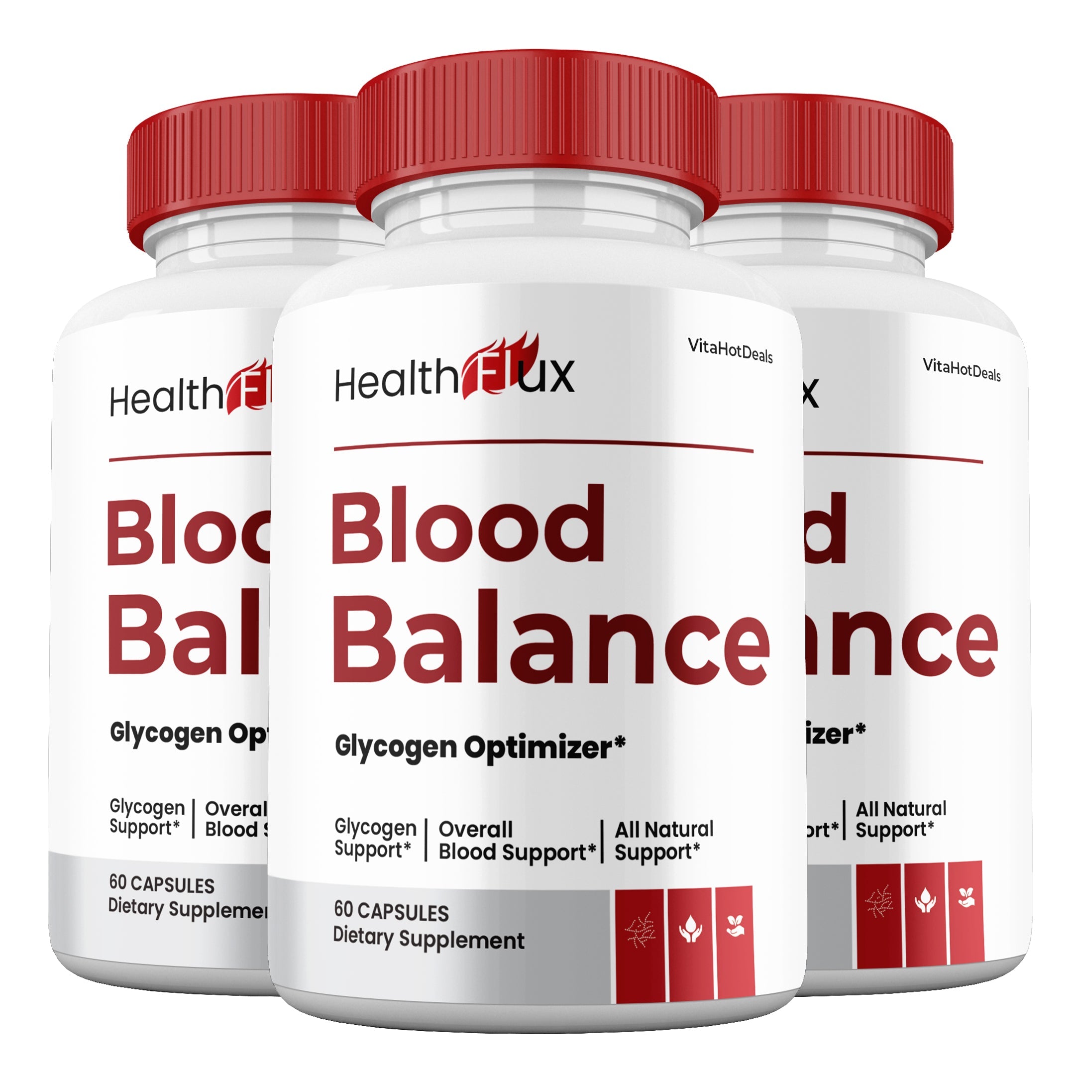 Health Flux Blood Support Capsules (3 Pack)