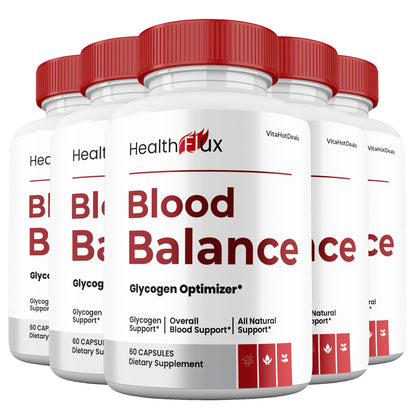 Health Flux Blood Support Capsules (5 Pack) | Daily Formula